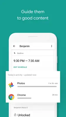 Google Family Link android App screenshot 1